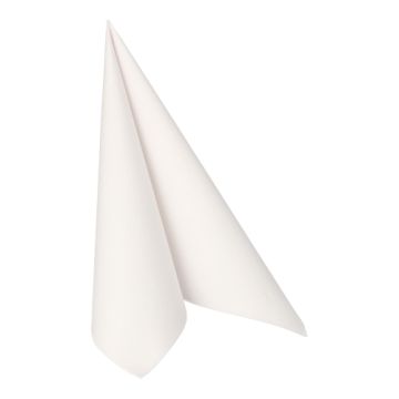Servietten "ROYAL Collection" 1/4-Falz 40 x 40 cm weiss in Papierverpackung