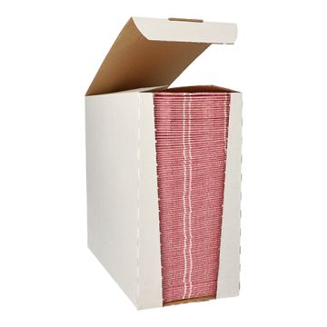 Servietten "ROYAL Collection" 1/6-Falz 48 x 33 cm bordeaux "Kitchen Craft"