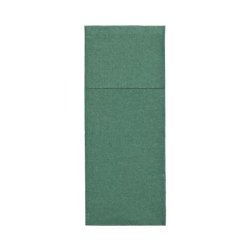 Bestecktaschen "ROYAL Collection" 40 x 30 cm dunkelgrün