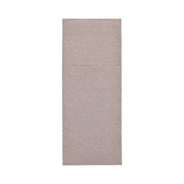 Bestecktaschen "ROYAL Collection" 40 x 30 cm grau
