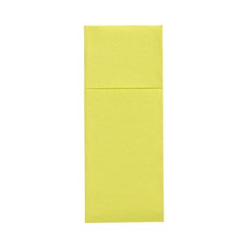 Bestecktaschen "ROYAL Collection" 40 x 30 cm limonengrün