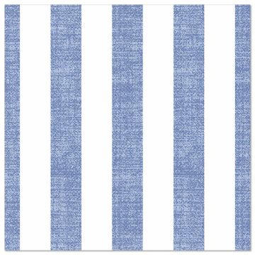 Servietten, blau, "ROYAL Collection", 1/4-Falz, 40 x 40 cm, "Lines"