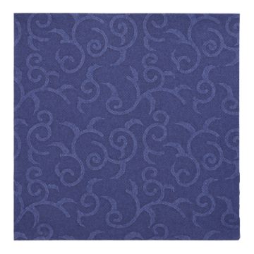Servietten, dunkelblau "ROYAL Collection" 1/4-Falz 40 x 40 cm "Casali"