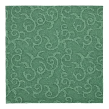 Servietten, dunkelgrün "ROYAL Collection" 1/4-Falz 40 x 40 cm "Casali"