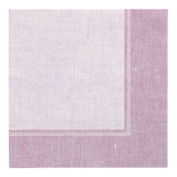Servietten, flieder, "ROYAL Collection", 1/4-Falz, 40 x 40 cm, "Linum"