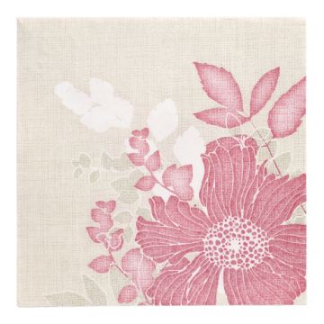 Servietten, fuchsia "ROYAL Collection" 1/4-Falz 40 x 40 cm "Annabel"