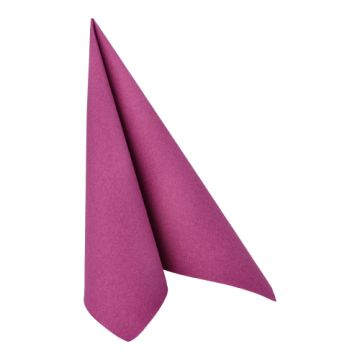 Servietten, lila "ROYAL Collection" 1/4-Falz 40 x 40 cm