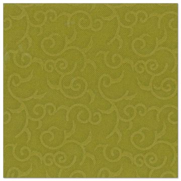 Servietten, olivgrün "ROYAL Collection" 1/4-Falz 40 x 40 cm "Casali"