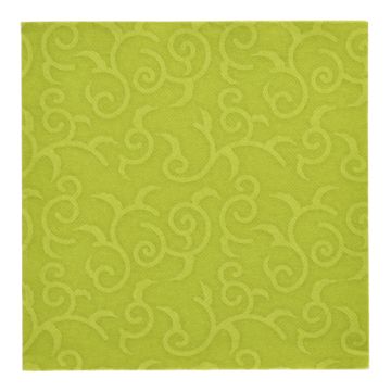 Servietten, olivgrün "ROYAL Collection" 1/4-Falz 40 x 40 cm "Casali"
