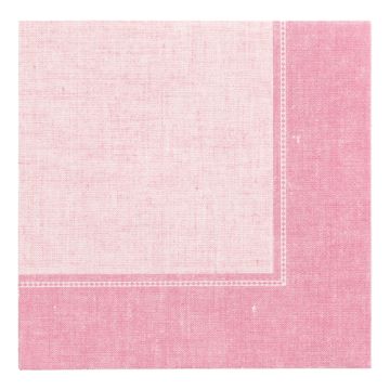 Servietten, rosa, "ROYAL Collection", 1/4-Falz, 40 x 40 cm, "Linum"