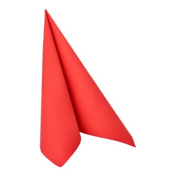 Servietten, rot "ROYAL Collection" 1/4-Falz 40 x 40 cm