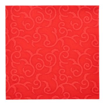 Servietten, rot "ROYAL Collection" 1/4-Falz 40 x 40 cm "Casali"