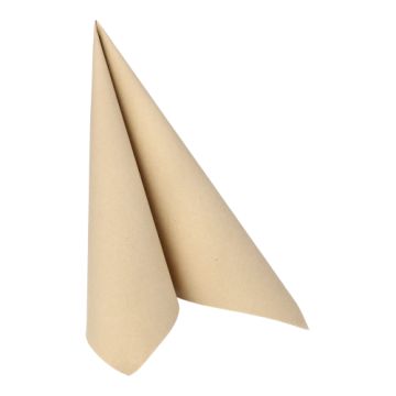 Servietten, sand "ROYAL Collection" 1/4-Falz 40 x 40 cm