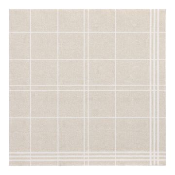 Servietten sand, "ROYAL Collection" 1/4-Falz 40 x 40 cm "Kitchen Craft"
