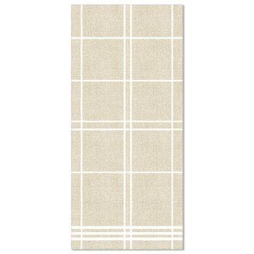 Servietten sand, "ROYAL Collection" 1/6-Falz 48 x 33 cm "Kitchen Craft"