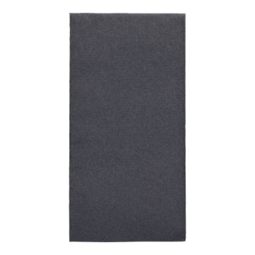 Servietten, schwarz "ROYAL Collection" 1/8-Falz 40 x 40 cm