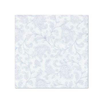 Servietten, weiss "ROYAL Collection" 1/4-Falz 25 x 25 cm "Ornaments"