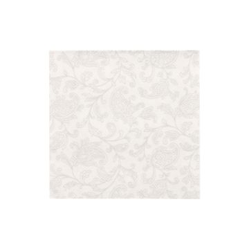 Servietten, weiss "ROYAL Collection" 1/4-Falz 25 x 25 cm "Ornaments"