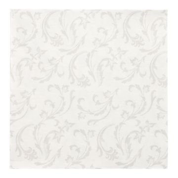 Servietten, weiss "ROYAL Collection" 1/4-Falz 40 x 40 cm "Damascato"