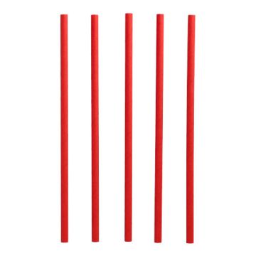 Shake-Halme aus Papier Ø 8 mm · 25 cm rot