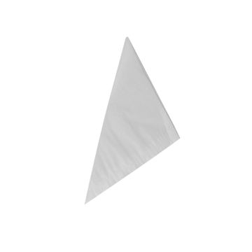 Spitztüten, Cellulose, Füllinhalt 125 g, gefädelt, 19 x 18,5 x 26,5 cm weiss