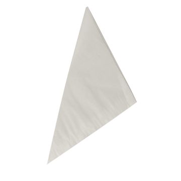 Spitztüten, Cellulose, Füllinhalt 250 g, gefädelt, 23 x 23 x 32,5 cm weiss