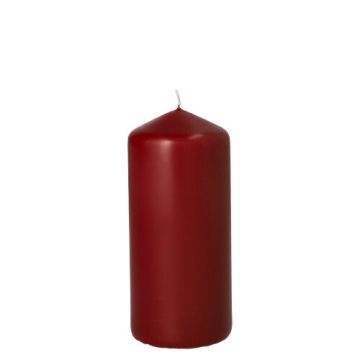 Stumpenkerzen bordeaux Ø 60 mm · 130 mm