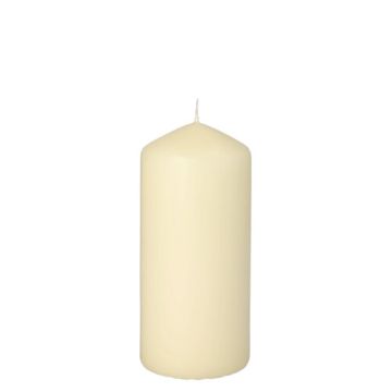 Stumpenkerzen creme Ø 60 mm · 130 mm