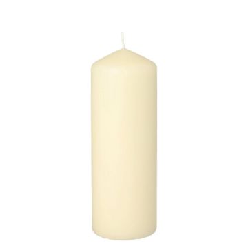 Stumpenkerzen creme Ø 60 mm · 165 mm 
