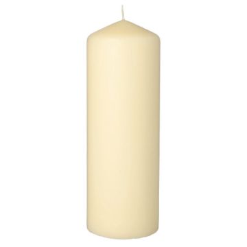 Stumpenkerzen creme Ø 70 mm · 200 mm