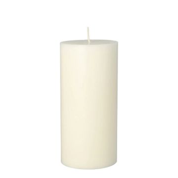 Stumpenkerzen weiß Ø 70 · 150 mm aus 100 % Stearin, durchgefärbt