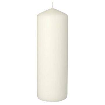 Stumpenkerzen weiss Ø 70 mm · 200 mm