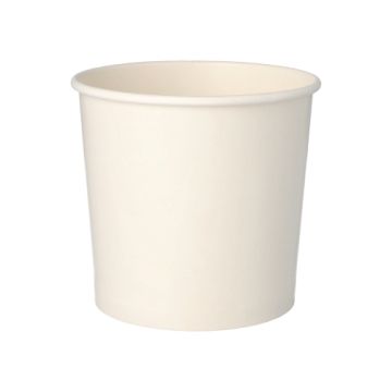 Suppenbecher "To Go", Pappe rund 770 ml Ø 11,8 cm · 10,5 cm weiss