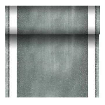 Tischläufer, PV-Tissue, stoffähnlich "ROYAL Collection" 24 m x 40 cm "Chalk"