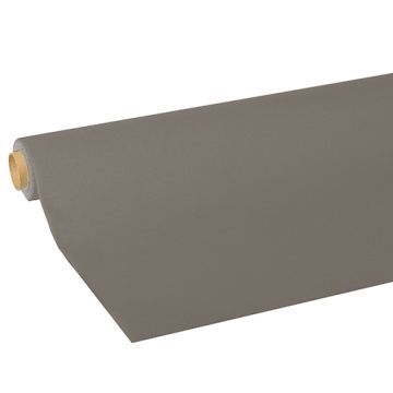 Tissue Tischdecke, grau "ROYAL Collection" 5 x 1,18 m