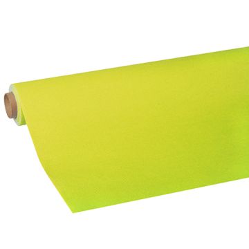 Tissue Tischdecke, limonengrün "ROYAL Collection" 5 x 1,18 m