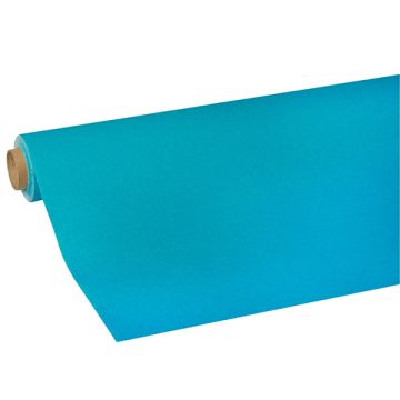 Tissue Tischdecke, türkis "ROYAL Collection" 5 x 1,18 m