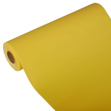 Tissue Tischläufer, gelb "ROYAL Collection" 24 m x 40 cm
