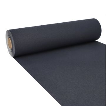 Tissue Tischläufer, schwarz "ROYAL Collection" 24 m x 40 cm