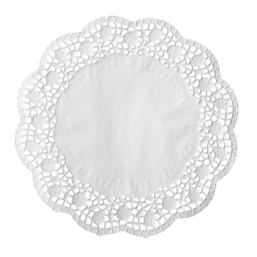 Tortenspitzen rund Ø 32 cm weiss