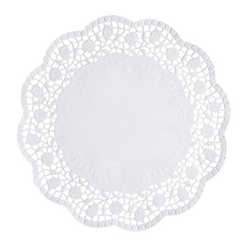 Tortenspitzen rund Ø 32 cm weiss