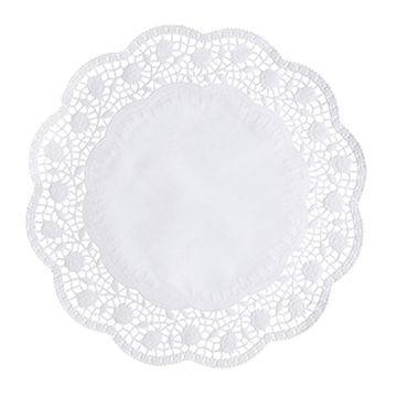 Tortenspitzen rund Ø 33 cm weiss