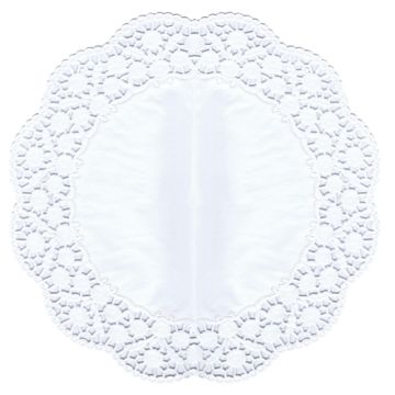 Tortenspitzen rund Ø 36 cm weiss