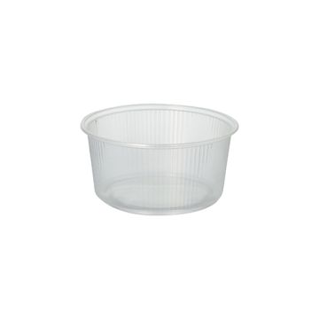 Verpackungsbecher, PP rund 250 ml transparent
