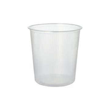 Verpackungsbecher, PP rund 500 ml transparent