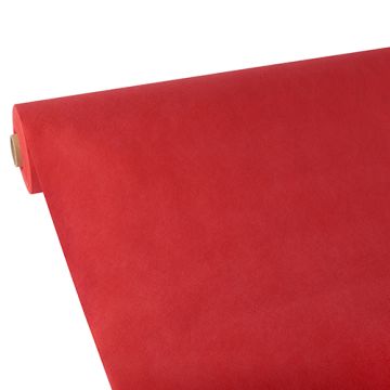 Vlies Tischdecke, rot "soft selection" 25 x 1,18 m