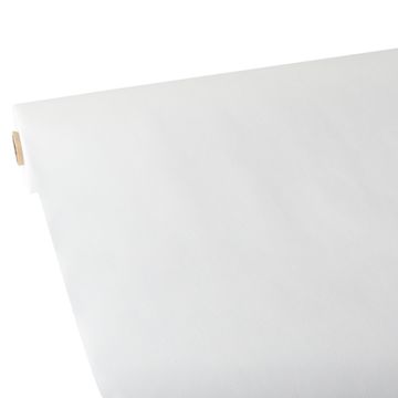 Vlies Tischdecke, weiss "soft selection" 25 x 1,18 m