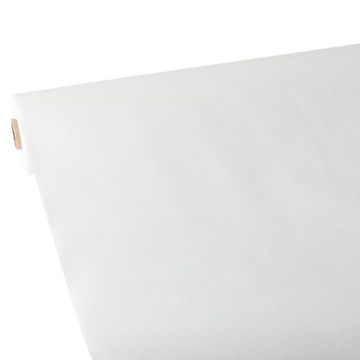 Vlies Tischdecke, weiss "soft selection" 25 x 1,18 m