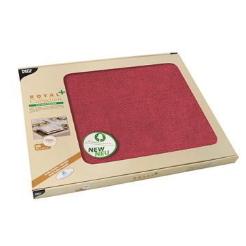 Wasserdichte Tischsets PV-Tissue, bordeaux "ROYAL Collection Plus" 30 x 40 cm