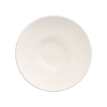 Zuckerrohrteller "pure" rund Ø 14,5 cm · 3,5 cm weiss "Evidence"